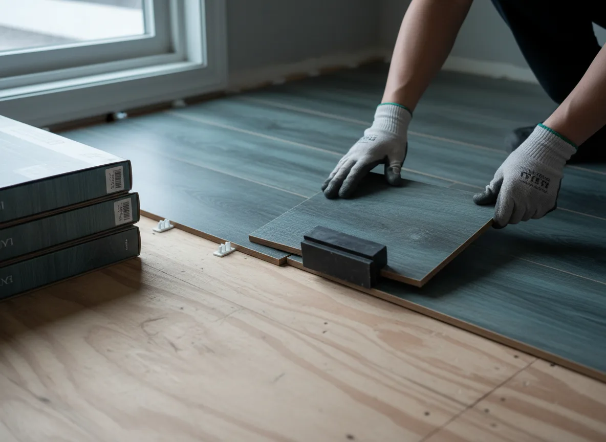 Luxury Vinyl Plank Installation company in Amidon, ND
